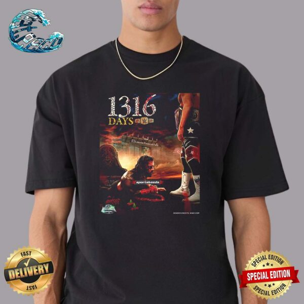 WWE WrestleMania XL Cody Rhodes Ended 1316 Days Of Tribal Chief Roman Reigns Classic T-Shirt