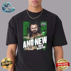 WWE WrestleMania XL Drew McIntyre Has Dethroned Seth Rollins And New World Heavyweight Champion Unisex T-Shirt