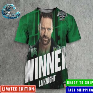 WWE WrestleMania XL La Knight Winner When Defeat AJ Styles And New WWE Women’s Champion All Over Print Shirt