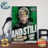 WWE WrestleMania XL Logan Paul Defeats Kevin Owens And Randy Orton And Still United States Champion Wall Decor Poster Canvas
