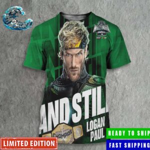 WWE WrestleMania XL Logan Paul Defeats Kevin Owens And Randy Orton And Still United States Champion All Over Print Shirt