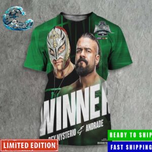 WWE WrestleMania XL Winner Rey Mysterio And Andrade All Over Print Shirt