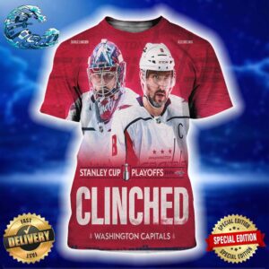 Washington Capitals Have Clinched A Spot In The Stanley Cup Playoffs 2024 All Over Print Shirt