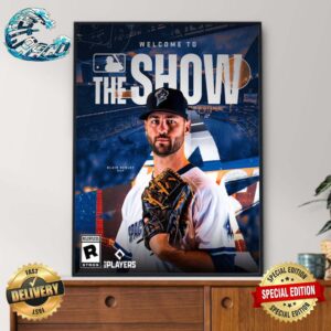 Welcome Blair Henley To The MLB Show Home Decor Poster Canvas