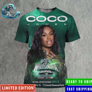 Welcome Coco Jones To WWE WrestleMania XL National Anthem Saturday April 6 All Over Print Shirt