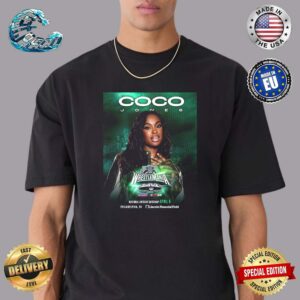 Welcome Coco Jones To WWE WrestleMania XL National Anthem Saturday April 6 Unisex T-Shirt