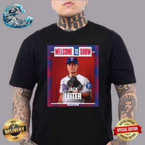 Welcome Jack Leiter Texas Rangers To MLB The Show Unisex T-Shirt