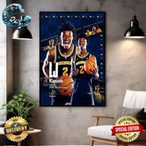 Welcome Lorenzo Cason To Michigan Wolverines Home Decor Poster Canvas
