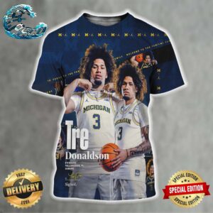 Welcome Tre Donaldson To Michigan Wolverines All Over Print Shirt