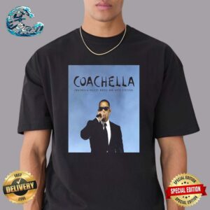 Will Smith Makes Surprise Performance Of Men In Black At Coachella 2024 Unisex T-Shirt