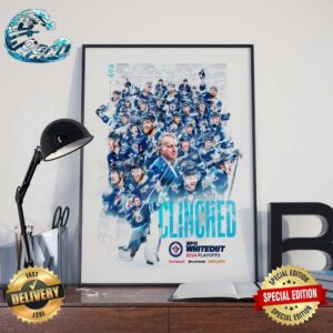 Winnipeg Jets Have Clinched A Spot In The 2024 Stanley Cup Playoffs Home Decor Poster Canvas