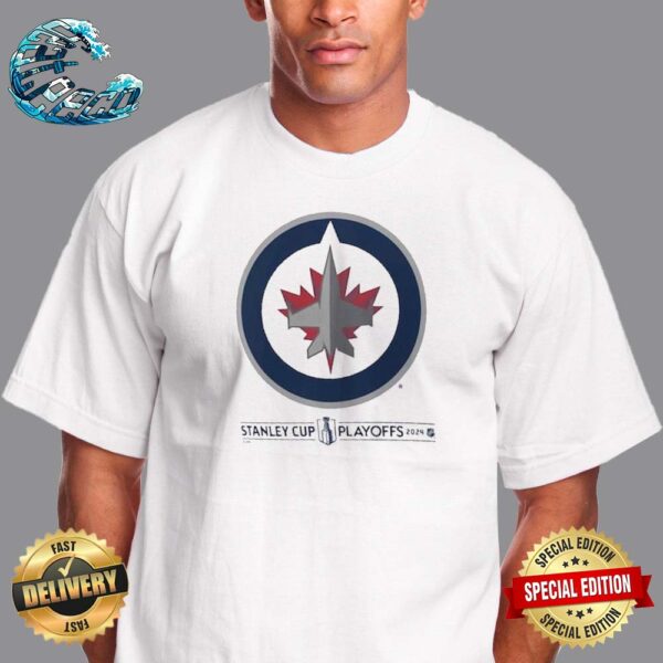 Winnipeg Jets NHL 2024 Stanley Cup Playoffs Breakout Big Logo Unisex T-Shirt