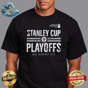 Winnipeg Jets NHL 2024 Stanley Cup Playoffs Crossbar Unisex T-Shirt