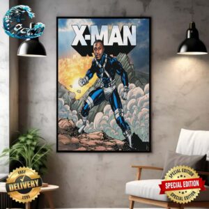 X-Man Xavier Legette Picked By Carolina Panthers At NFL Draft Detroit 2024 Wall Decor Poster Canvas