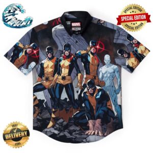 X-Men Xaviers Shortlist RSVLTS Collection Summer Hawaiian Shirt