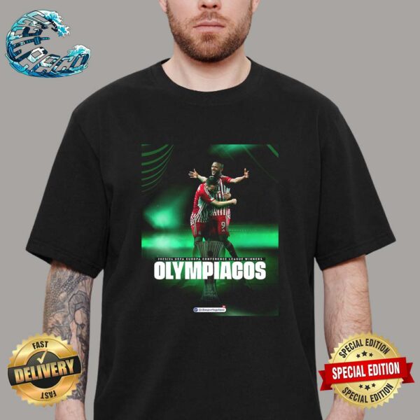2023-24 UEFA Europa Conference League Champions Is Olympiakos FC Classic T-Shirt