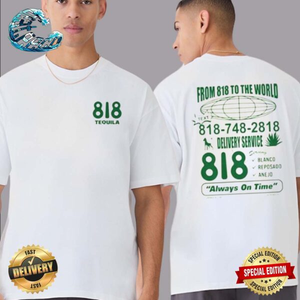 818 Tequila Merch Tour Trendy Shirt Regeneraton For The Next Generation Two Sides Print Classic T-Shirt