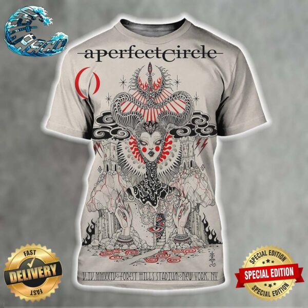 A Perfect Circle Tonight’s Performance At The Forest Hills Stadium New York On May 4th 2024 All Over Print Shirt
