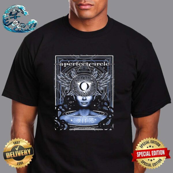 A Perfect Circle Tonight’s Poster For Chicago IL On May 1 2024 At Wintrust Arena Unisex T-Shirt