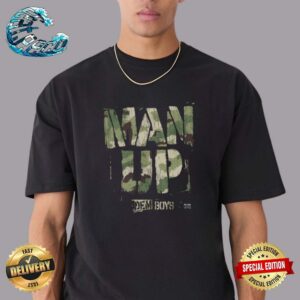 AEW Mark Briscoe-Man Up Camo Unisex T-Shirt
