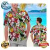 Alabama Crimson Tide Custom Name Parrot Floral Tropical Men Women Hawaii Shirt Summer Button Up Shirt For Men Women
