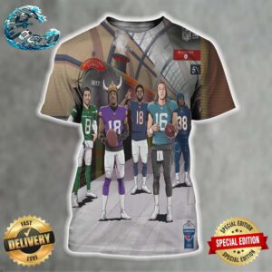 All Aboard The NFL 2024 London Games Express All Over Print Shirt