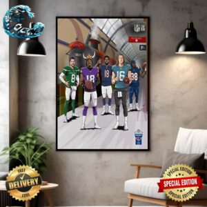 All Aboard The NFL 2024 London Games Express Home Decor Poster Canvas