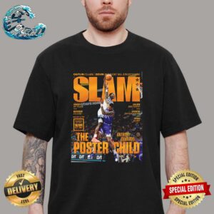 Anthony Edwards Cover Iconic Dunk Immortalized On The Cover Of SLAM 249 Orange The Metal Editions Vintage T-Shirt