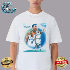 Anthony Edwards Minnesota Timberwolves All-NBA Second Team Unisex T-Shirt