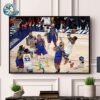 Donovan Mitchell Cleveland Cavaliers Layup Vs Orlando Magic In Game 7 Of The First Round In The 2024 Eastern Conference Playoffs Poster Canvas