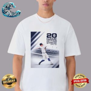 Anthony Volpe’s 20-Game Hitting Streak Is The Longest By A New York Yankees Since 2012 Unisex T-Shirt