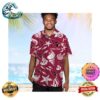 Arizona Cardinals America Flag Tropical Floral Aloha Hawaiian Shirt, Beach Shorts Custom Name For Men Women