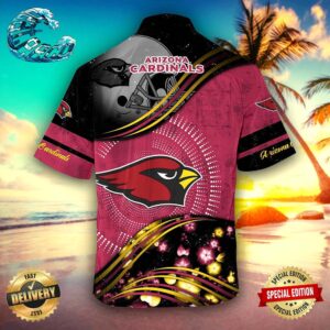 Arizona Cardinals NFL Hawaiian Shirt, beach shorts