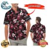 Arkansas Razorbacks And Snoopy Custom Name Hawaii Shirt Summer Button Up Shirt For Men Women