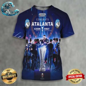 Atalanta Beats Leverkusen And Becomes The UEL 2023-24 Champions All Over Print Shirt