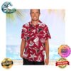 Atlanta Falcons America Flag Tropical Floral Aloha Hawaiian Shirt, Beach Shorts Custom Name For Men Women