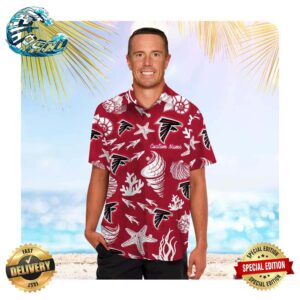 Atlanta Falcons Custom Name Hawaii Shirt Summer Button Up Shirt For Men Women