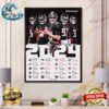 Arizona Cardinals NFL 2024 Season Schedule Home Decor Poster Canvas