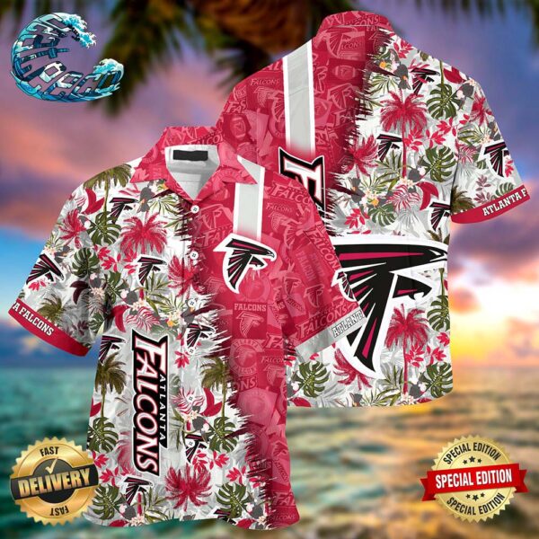 Atlanta Falcons NFL Hawaiian Shirt, beach shorts