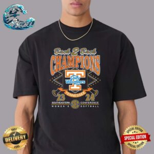 Back 2 Back Champions Tennessee Lady Volunteers 2023-2024 Southeastern Conference Women’s Softball Unisex T-Shirt