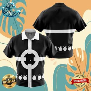 Bartholomew Kuma One Piece Button Up Anime Ape Hawaiian Shirt