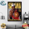 Best NBA Photos Of The 90s Michael Jordan On The Slam Presents Magazine Cover Wall Decor Poster Canvas
