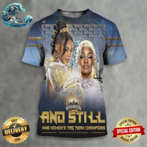 Bianca Belair And Jade Cargill Remain WWE Women’s Tag Team Champions WWE King And Queen Of The Ring All Over Print Shirt