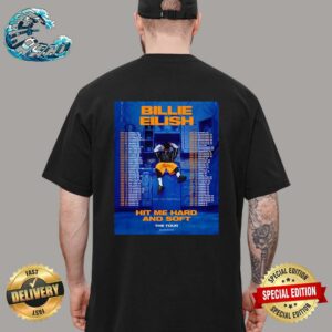 Billie Eilish Hit Me Hard And Soft The Tour 2024 Tour Schedule Print Back Classic T-Shirt