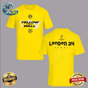 Borussia Dortmund BVB UEFA CL Finale Champions League Final Yellow Wonder Wall Two Sides Premium T-Shirt