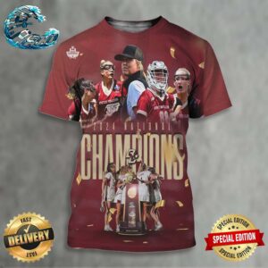 Boston College Eagles Women’s Lacrosse 2024 National Champions NCAA All Over Print Shirt