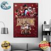 Congrats Boston College Eagles 2024 NCAA Women’s Lacrosse National Champions Poster Canvas