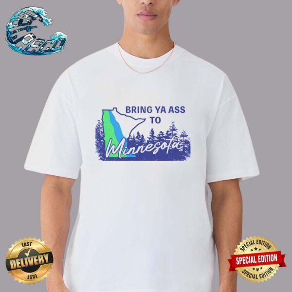 Bring Ya Ass To Winnesota Road Sign Premium T-Shirt