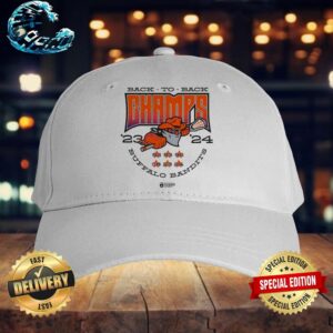 Buffalo Bandits White Back-To-Back NLL Cup Champions Classic Cap Snapback Hat