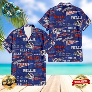Buffalo Bills Hawaiin Shirt Beach Shorts